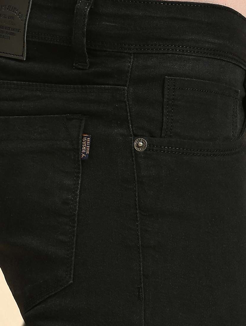 mens slim fit plain jeans - 20522479 -  Standard Image - 4