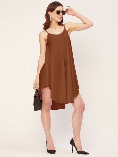 women asymmetric dress - 20533722 - Standard Image - 0