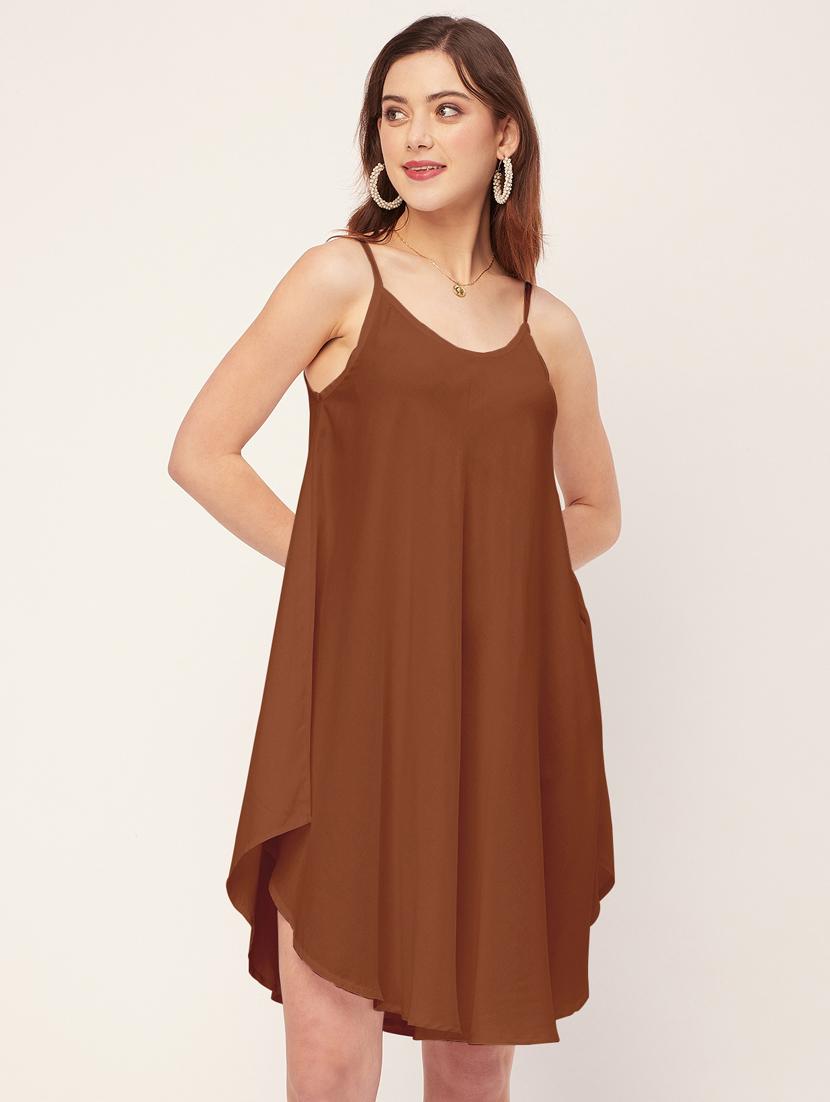 women asymmetric dress - 20533722 -  Standard Image - 1