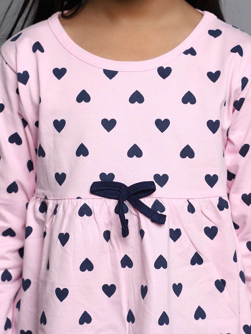 girls printed top & leggings set - 20534600 -  Standard Image - 4