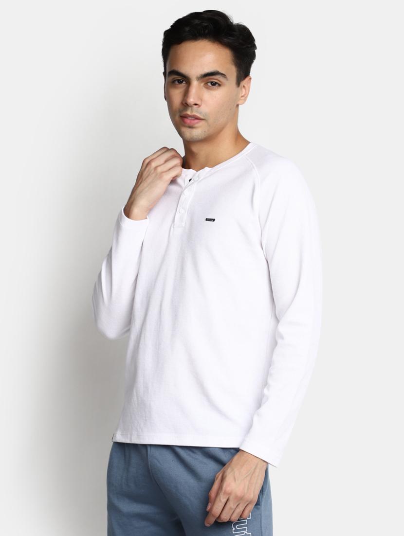 men white henley neck t-shirt - 20534801 - Standard Image - 1