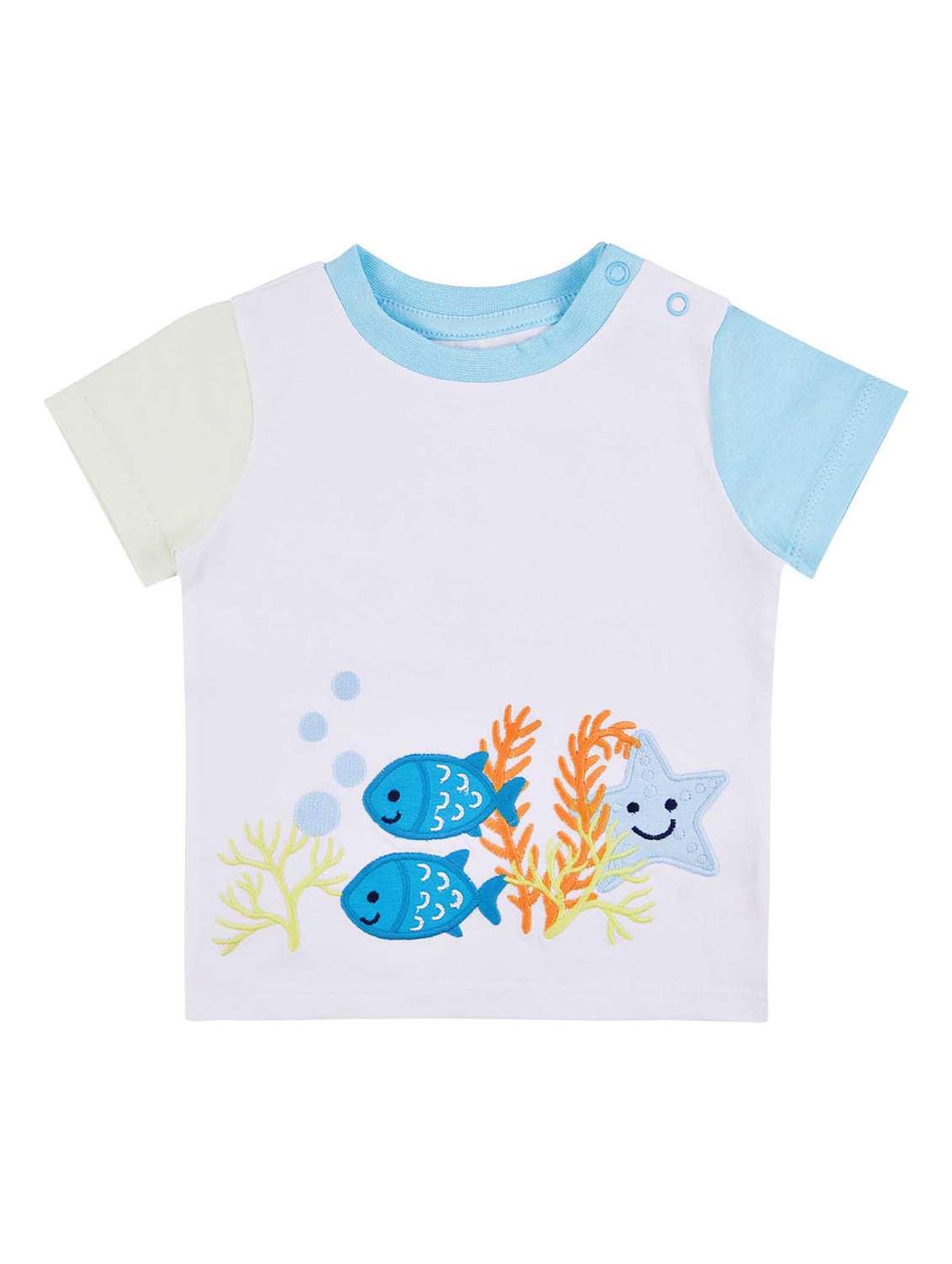 boys white round neck t-shirts