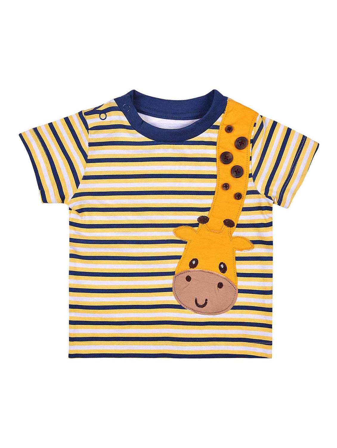 boys multi color round neck t-shirts