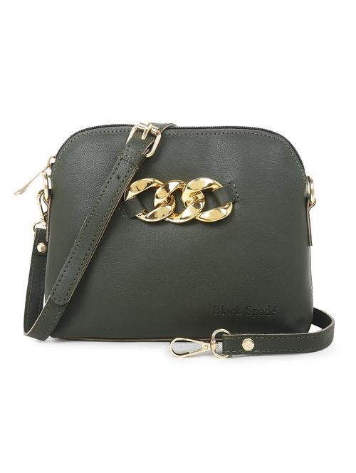 women leatherette (pu) regular sling bag - 20535281 - Standard Image - 0