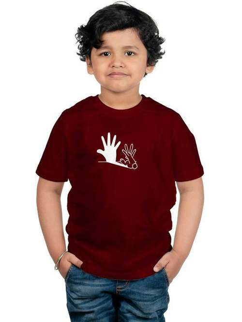 boys round neck graphic printed t-shirt - 20535332 - Standard Image - 0