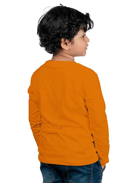 boys round neck chest printed t-shirt - 20535475 -  Standard Image - 1