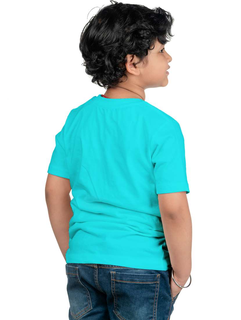 boys round neck graphic printed t-shirt - 20535637 -  Standard Image - 1