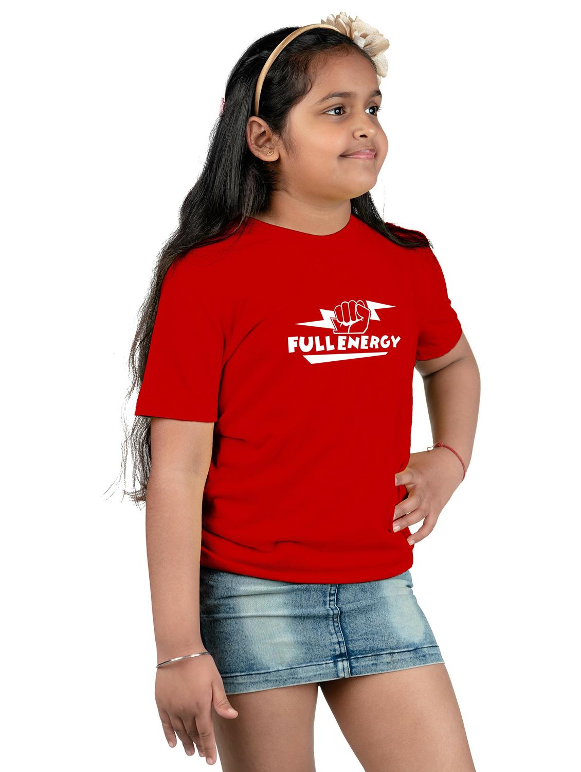 red cotton blend tee - 20535796 -  Standard Image - 1