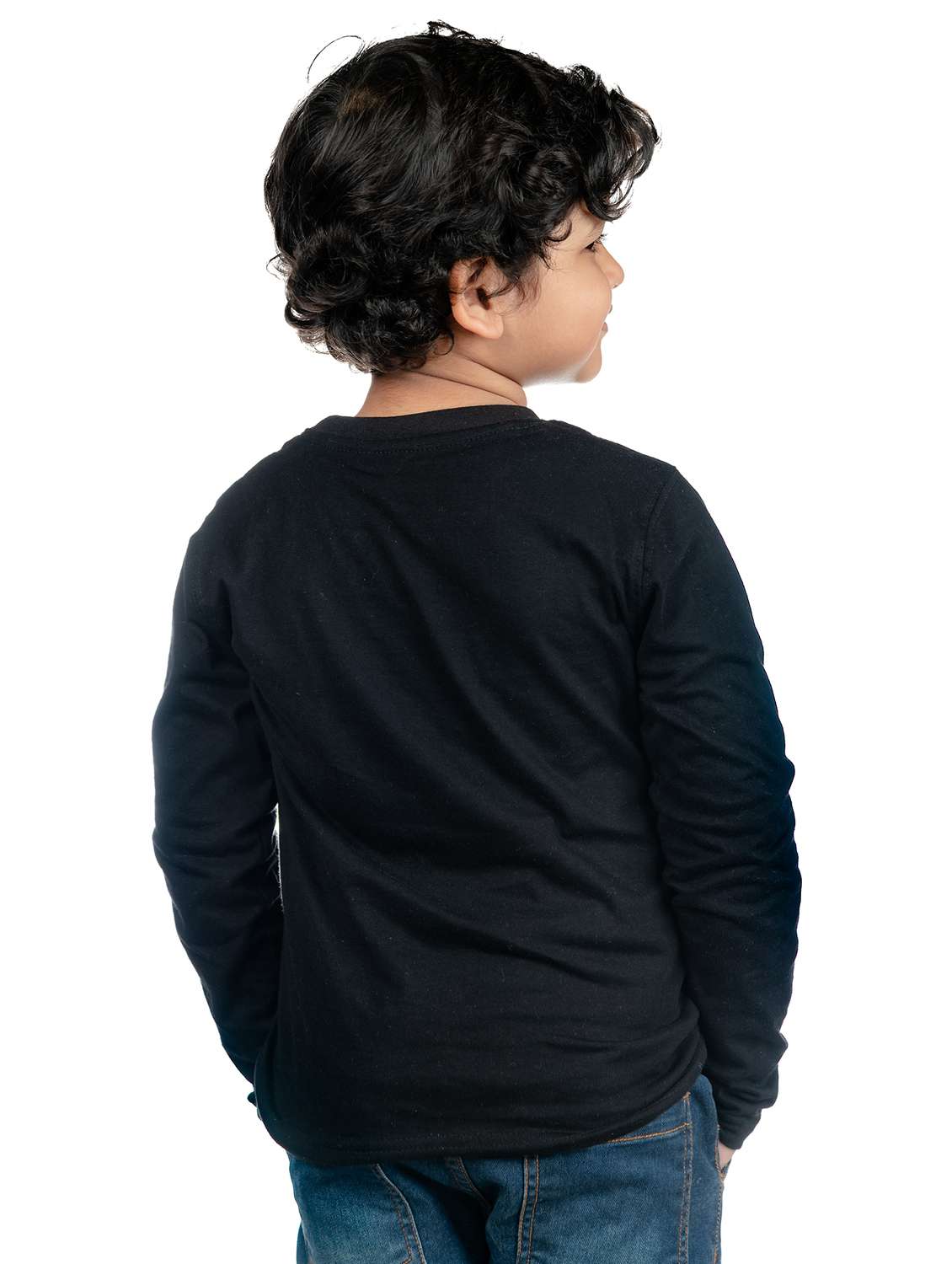 boys round neck chest printed t-shirt - 20535953 -  Standard Image - 1