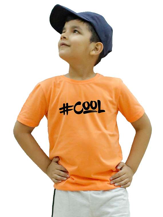 boys round neck short sleeves t-shirts