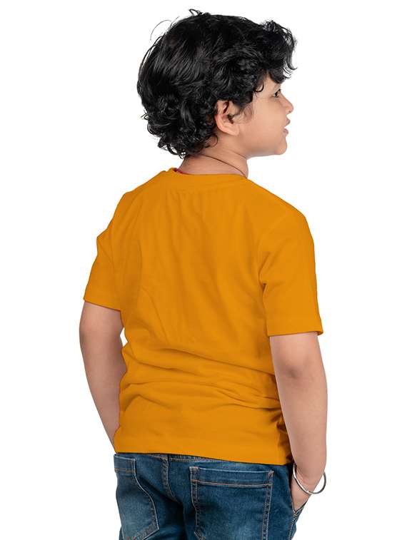 boys round neck typographic t-shirt - 20535962 -  Standard Image - 1
