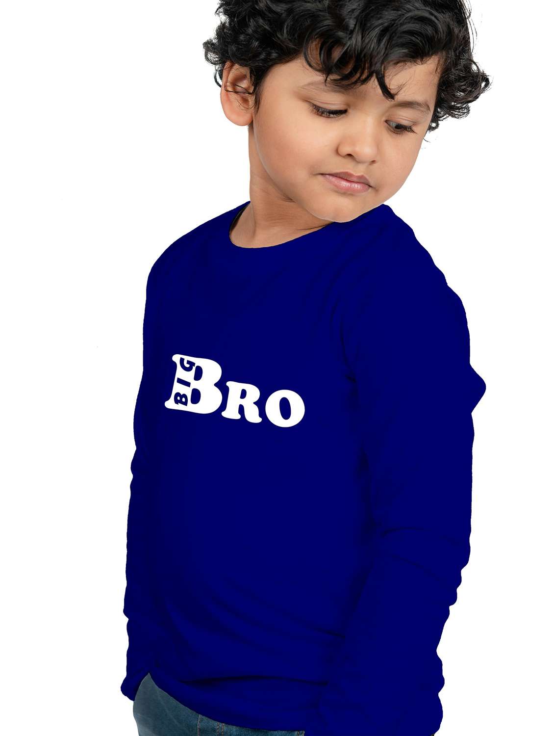 boys round neck chest printed t-shirt - 20536053 - Standard Image - 1