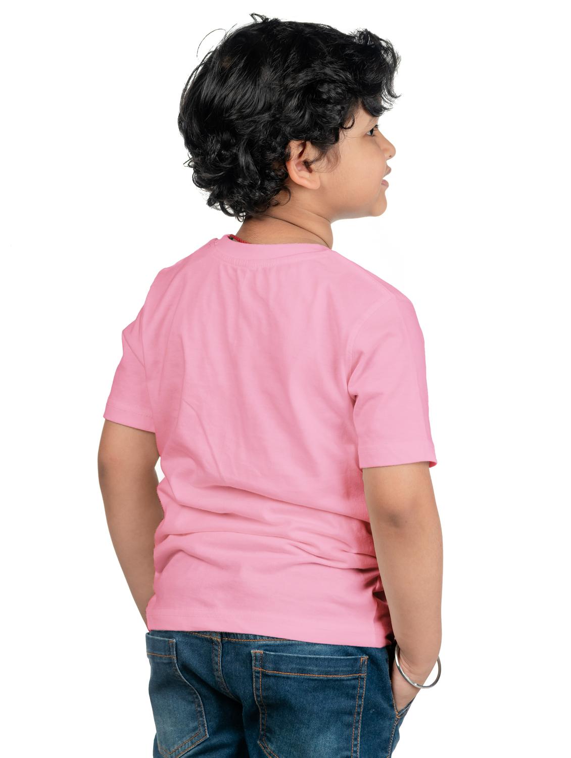 boys round neck chest printed t-shirt - 20536096 -  Standard Image - 1