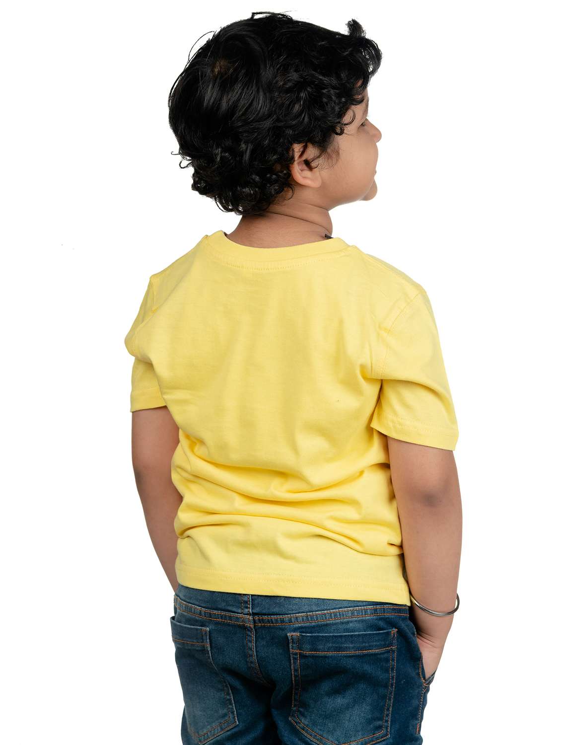 boys round neck front printed t-shirt - 20536116 -  Standard Image - 1