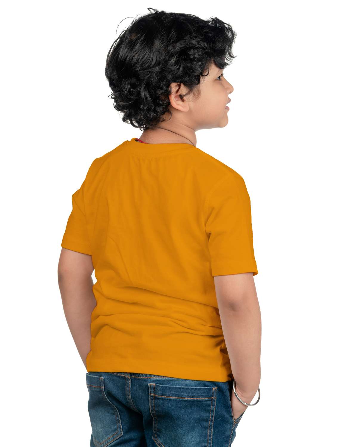 boys round neck front printed t-shirt - 20536119 -  Standard Image - 1
