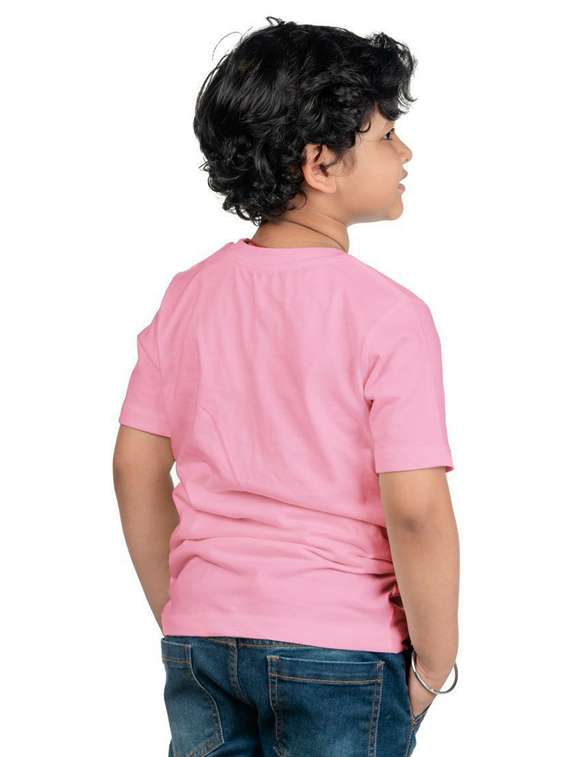 boys round neck chest printed t-shirt - 20536143 -  Standard Image - 1