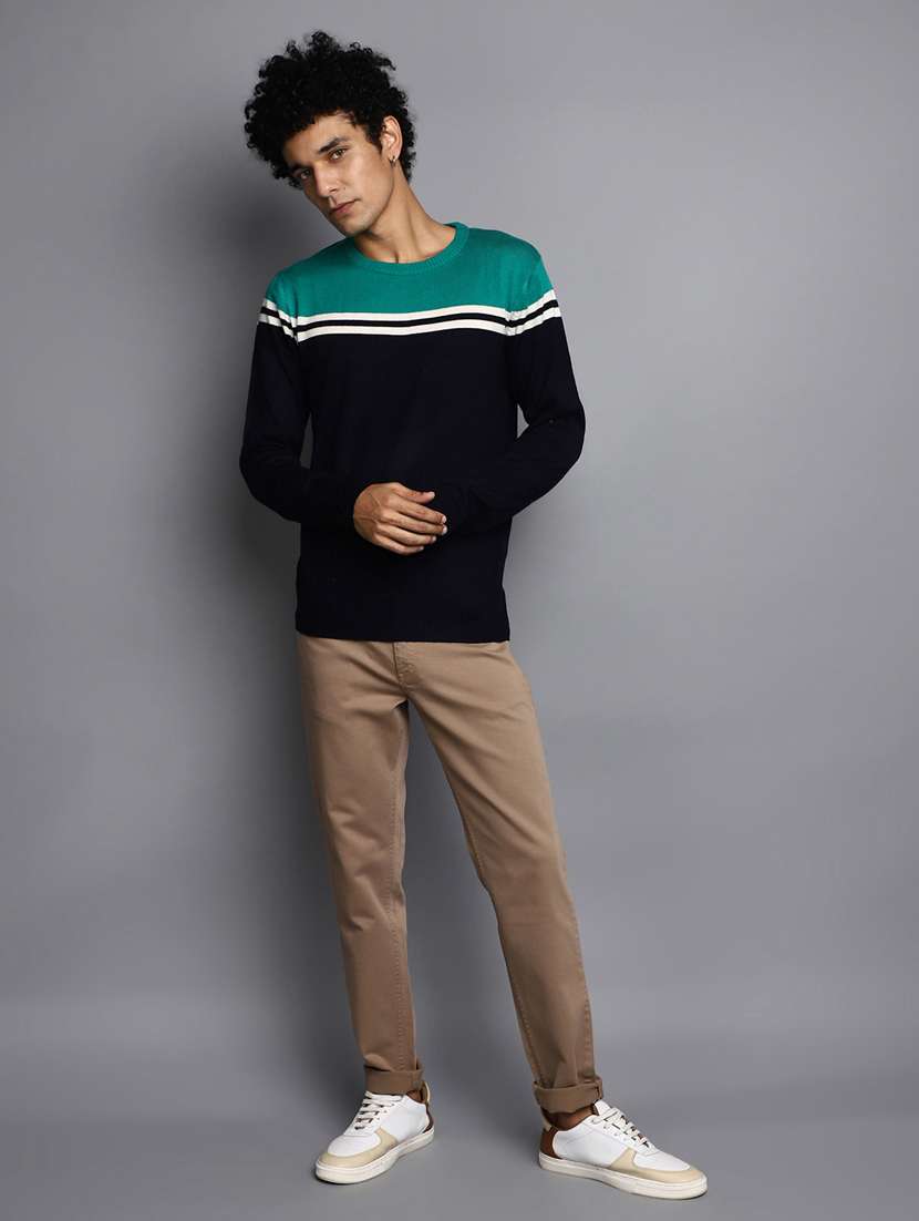 men color blocked pullover - 20536536 -  Standard Image - 4