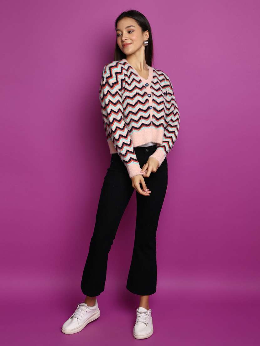 pink cotton cardigan - 20536718 -  Standard Image - 4