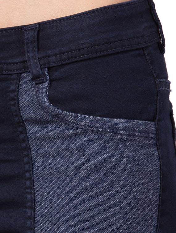 women's color block slim fit jeans - 20537530 - Standard Image - 4