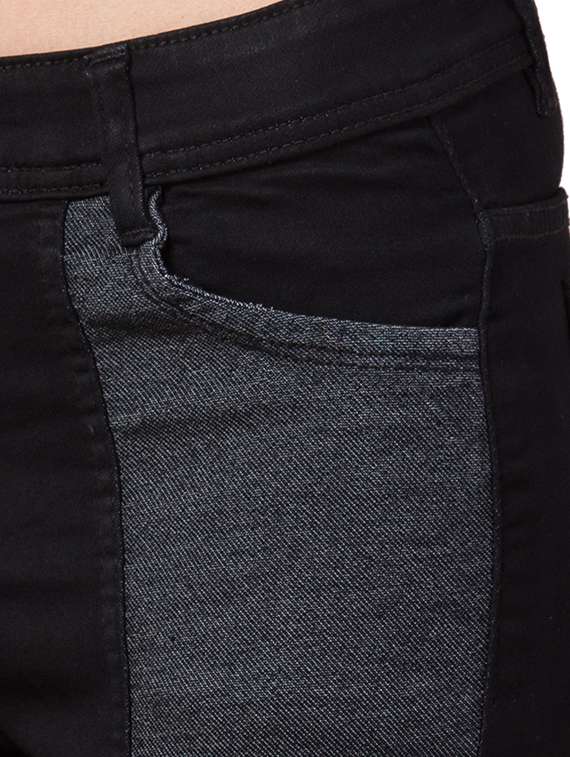 women's color block slim fit jeans - 20537531 - Standard Image - 4