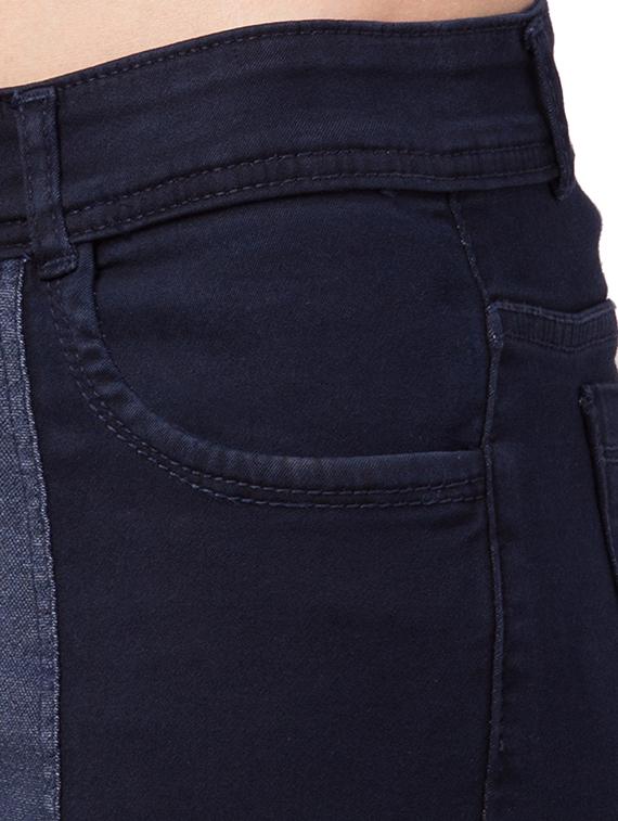 women's color block slim fit jeans - 20537532 - Standard Image - 4