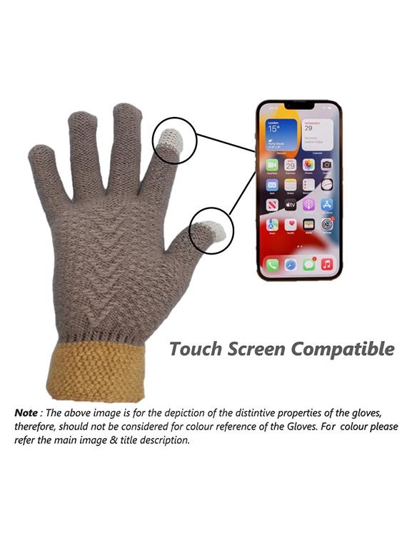 set of 3 winter hand gloves - 20538615 - Standard Image - 1