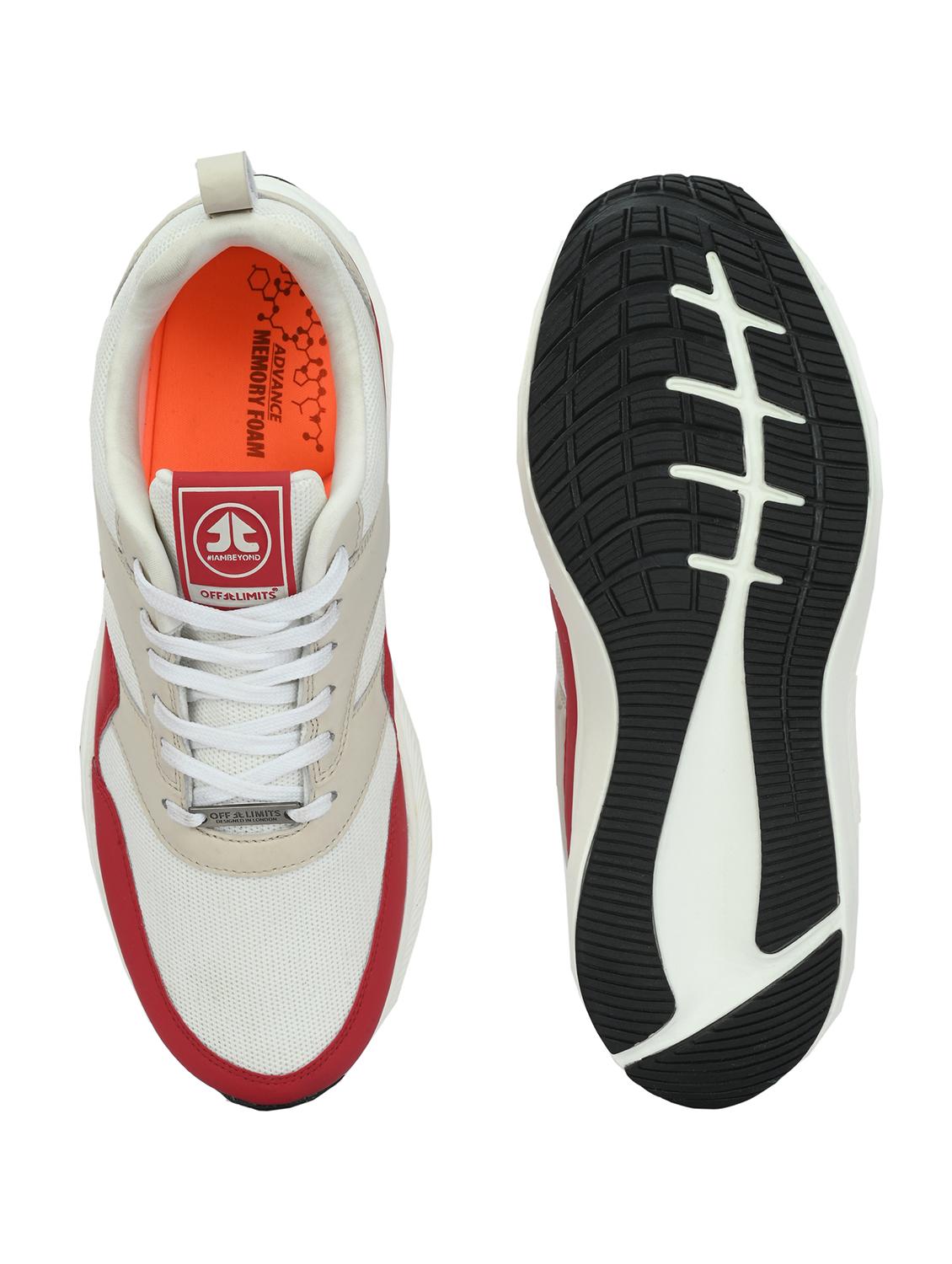 men color block multi colored lace up sport shoe - 20538681 - Standard Image - 4