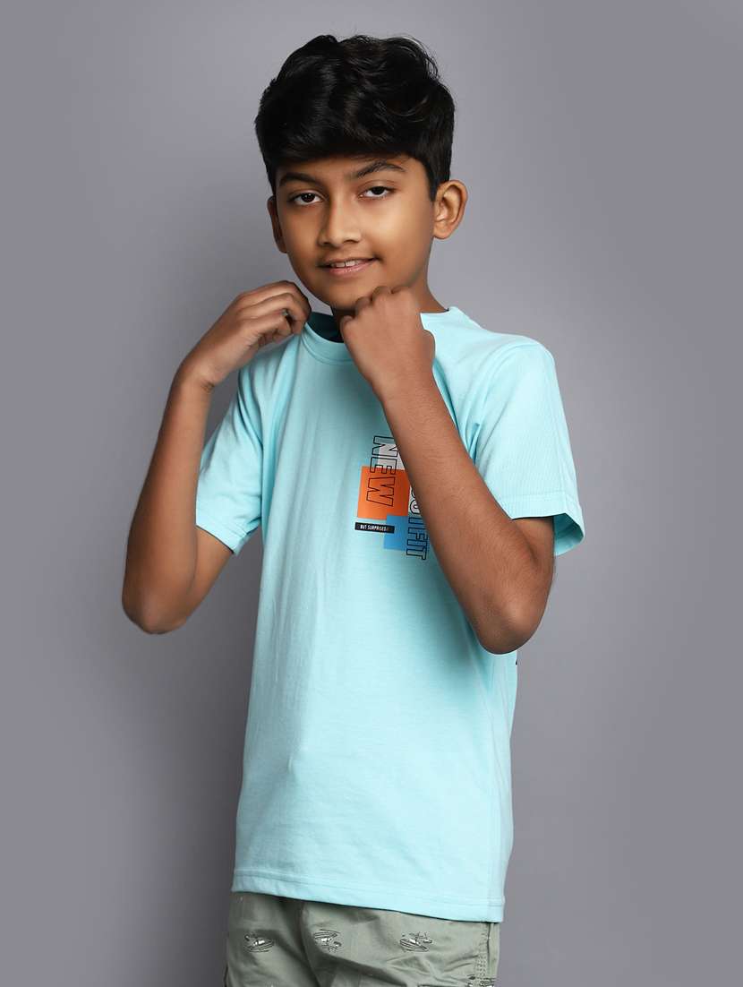 ai aqua cotton blend t-shirt - 20538939 -  Standard Image - 1