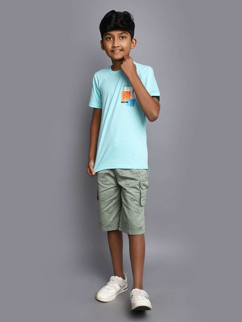 ai aqua cotton blend t-shirt - 20538939 -  Standard Image - 4