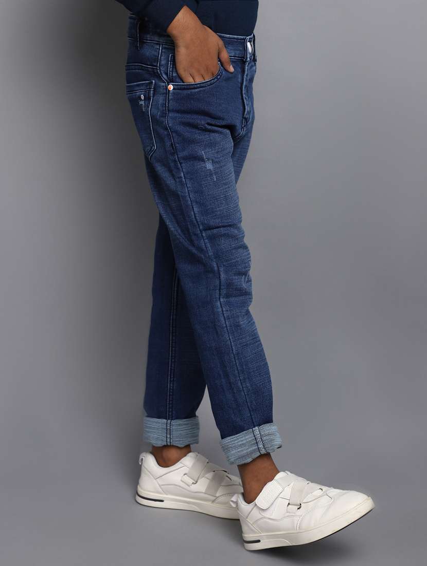 boy's distress slim fit jeans - 20539051 -  Standard Image - 1