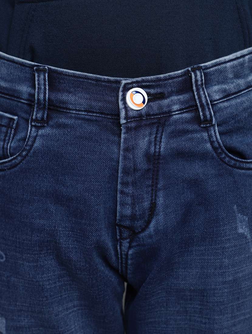 boy's distress slim fit jeans - 20539051 -  Standard Image - 4