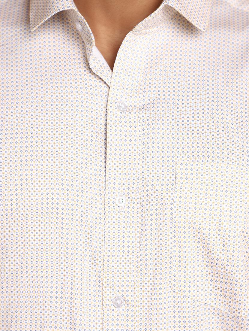 men printed cotton formal shirt - 20539542 - Standard Image - 4