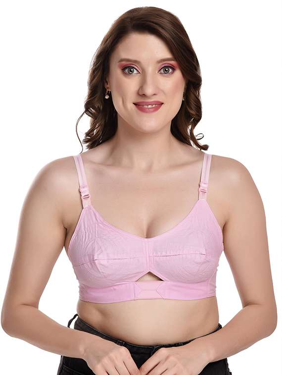 pack of 2 solid regular bra - 20540141 -  Standard Image - 1