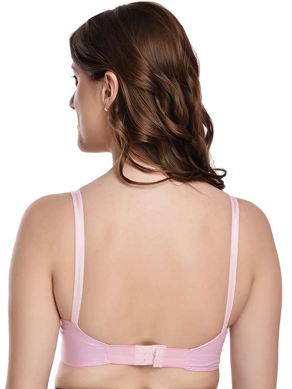 pack of 2 solid regular bra - 20540141 -  Standard Image - 4