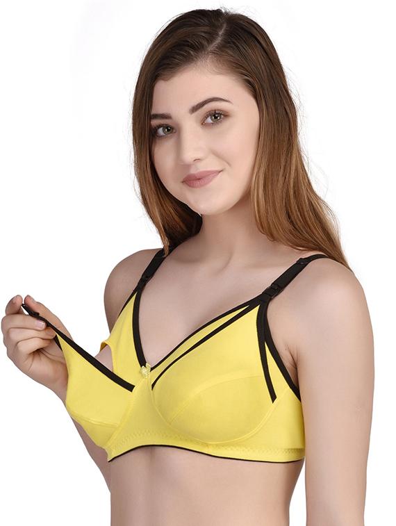 women solid maternity bra - 20540189 -  Standard Image - 1