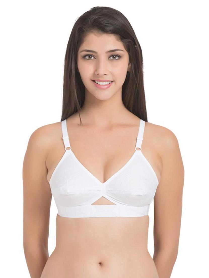 pack of 3 solid regular bra - 20540401 -  Standard Image - 1
