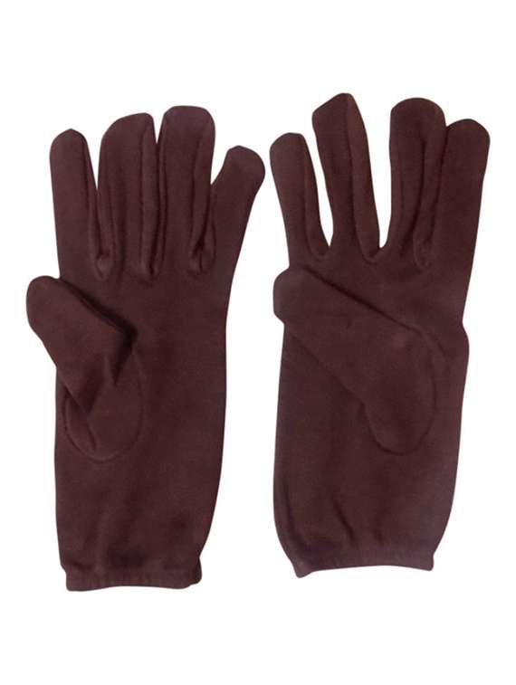  women pack of 2 brown gloves - 20541248 -  Standard Image - 1