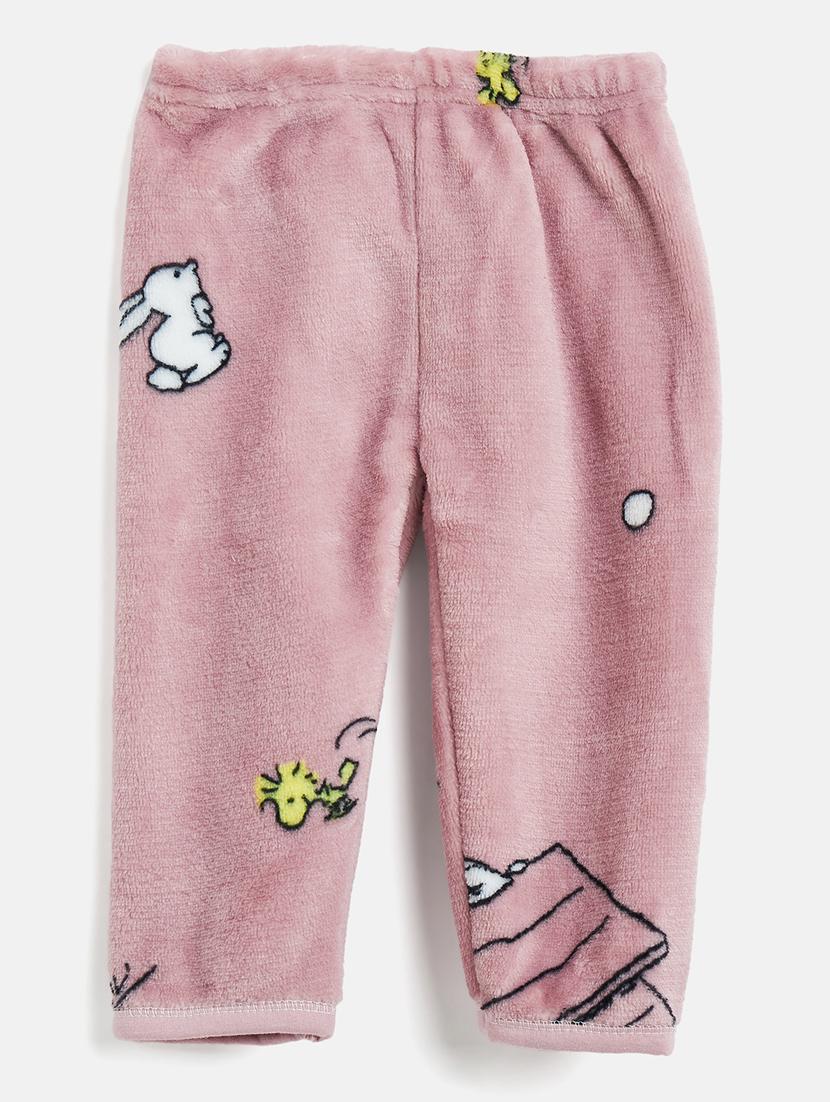 kids mauve printed jhabla & pant - 20541739 -  Standard Image - 4