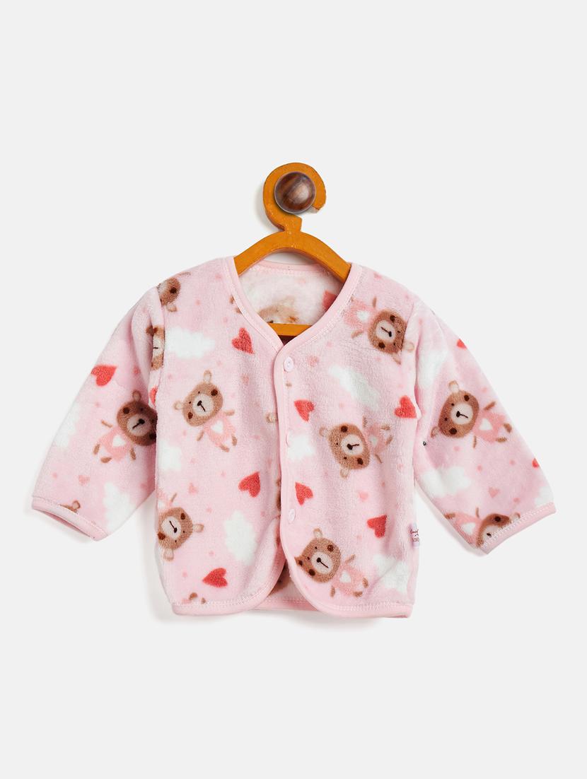 kids rosewater printed jhabla & pant - 20541746 -  Standard Image - 1