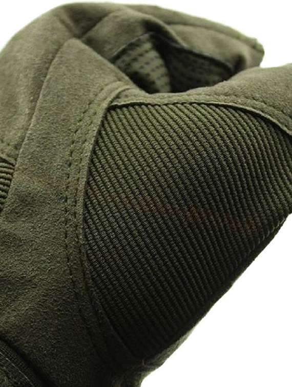 men olive nylon gloves - 20541796 -  Standard Image - 4