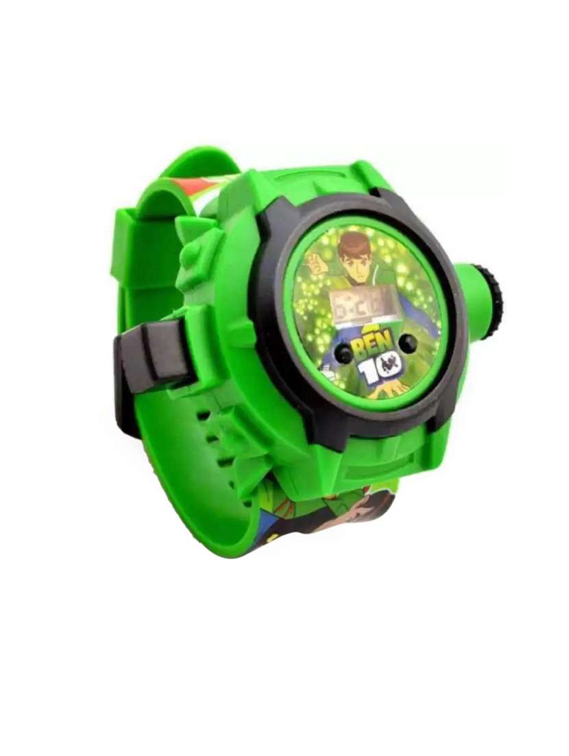 boys green ben 10 silicone watch