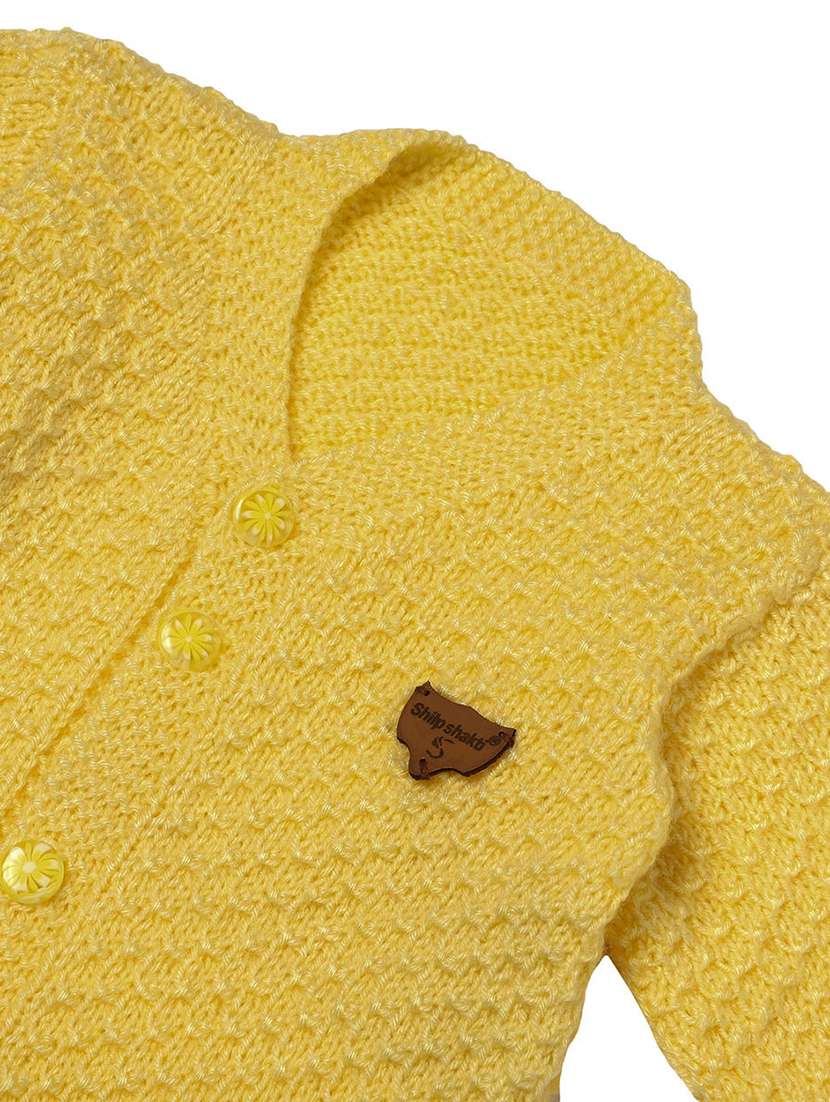 boys self design sweater & pant set - 20542148 -  Standard Image - 4