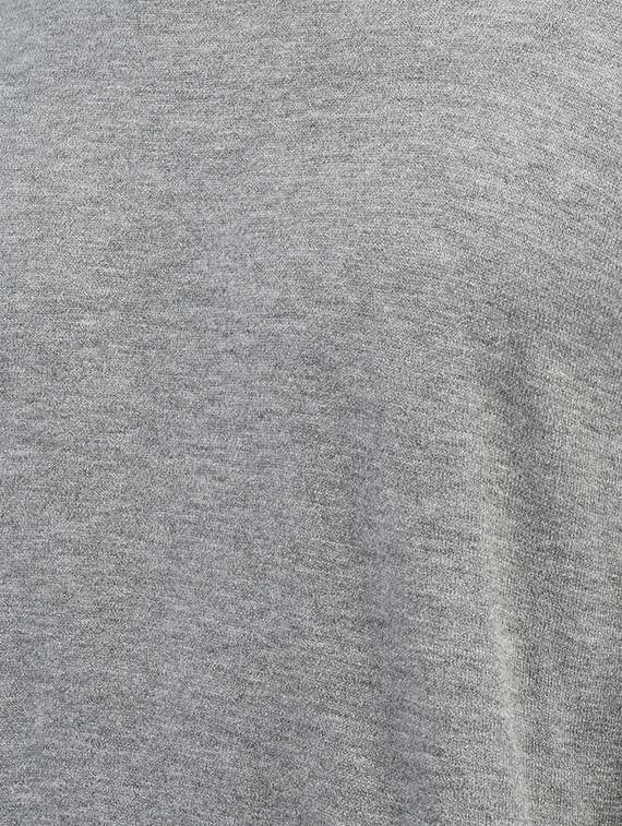 men solid grey turtle neck pullover - 20546961 - Standard Image - 4