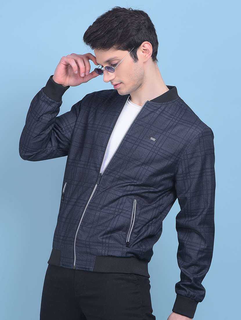men checked casual jacket - 20547110 -  Standard Image - 1