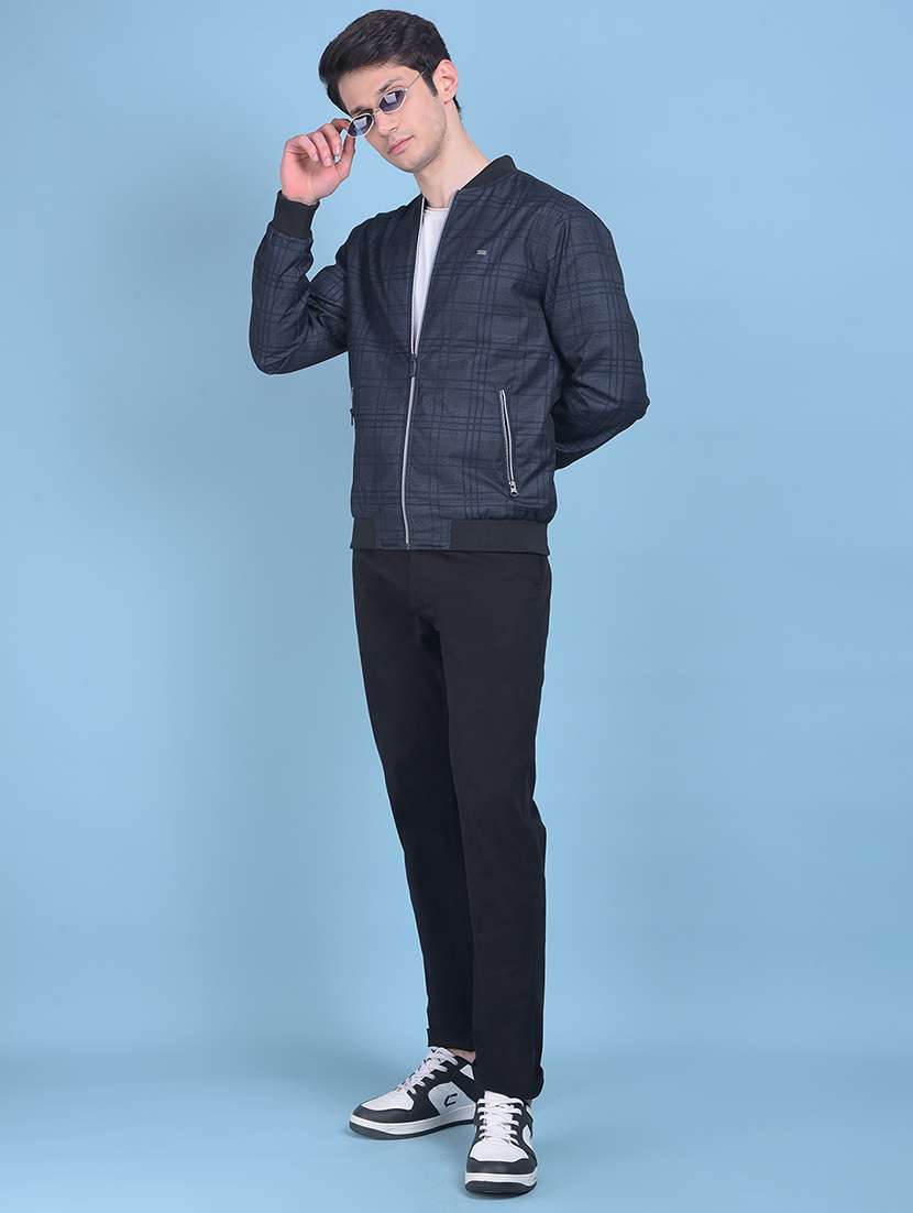 men checked casual jacket - 20547110 -  Standard Image - 4