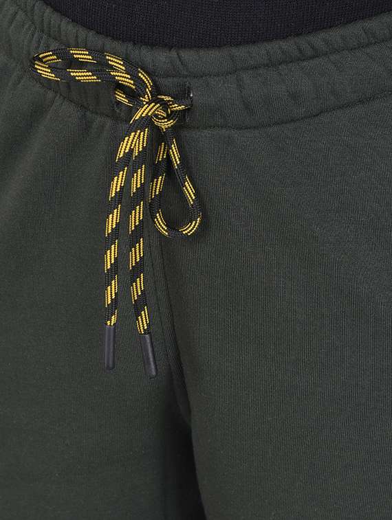 boys green solid jogger - 20547220 -  Standard Image - 4