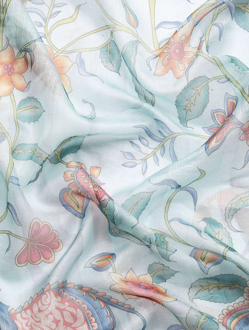 women floral bordered saree - 20550310 - Standard Image - 4