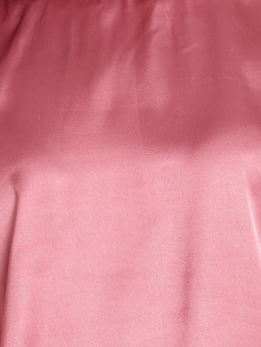 mauve satin regular top - 20550917 - Standard Image - 4
