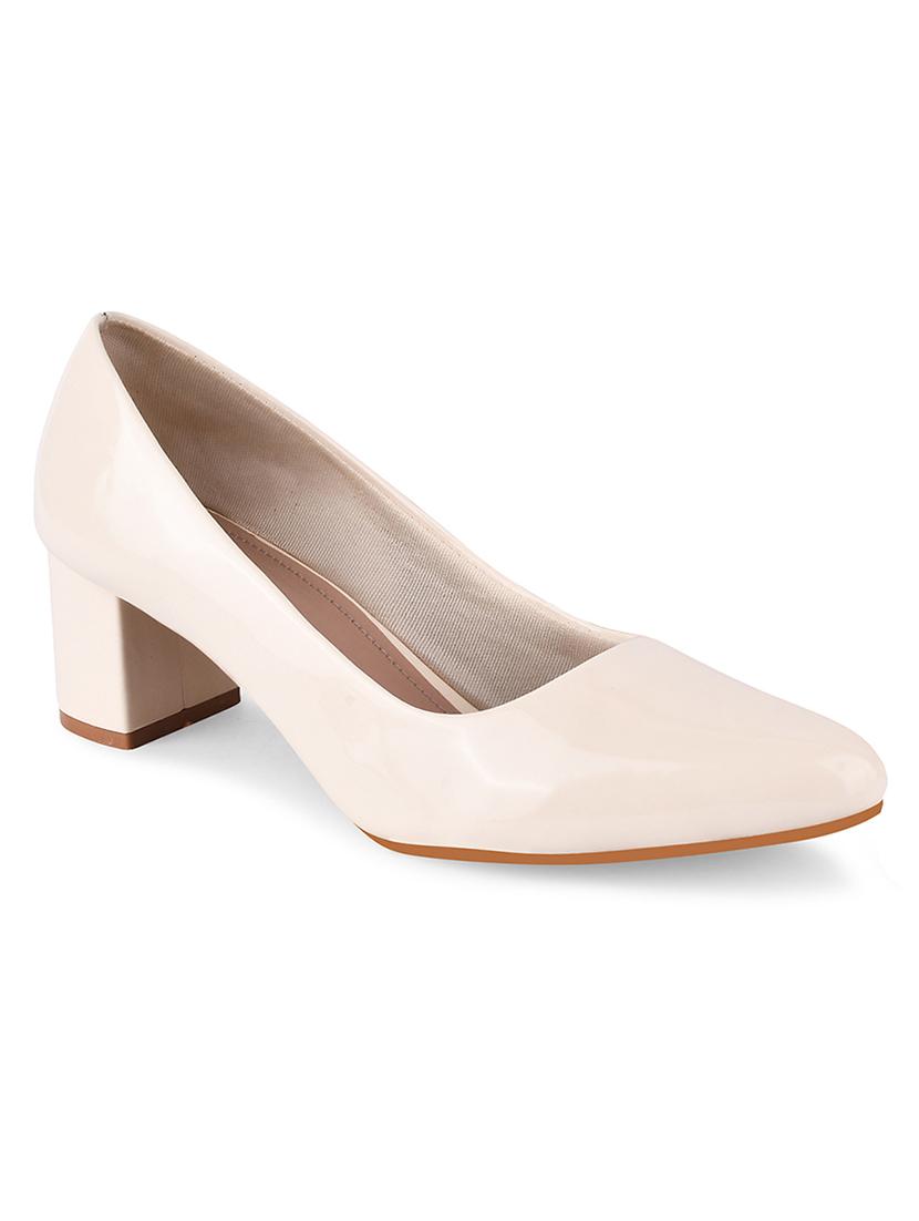 women white slip on pumps - 20551536 -  Standard Image - 1