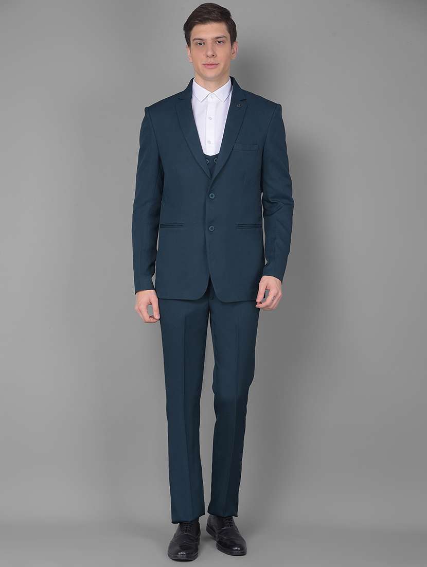 men solid 3-piece formal suit - 20554885 - Zoom Image - 0
